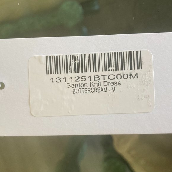 REFORMATION Benton Knit Dress Buttercream / SIZE M - Picture 7 of 7